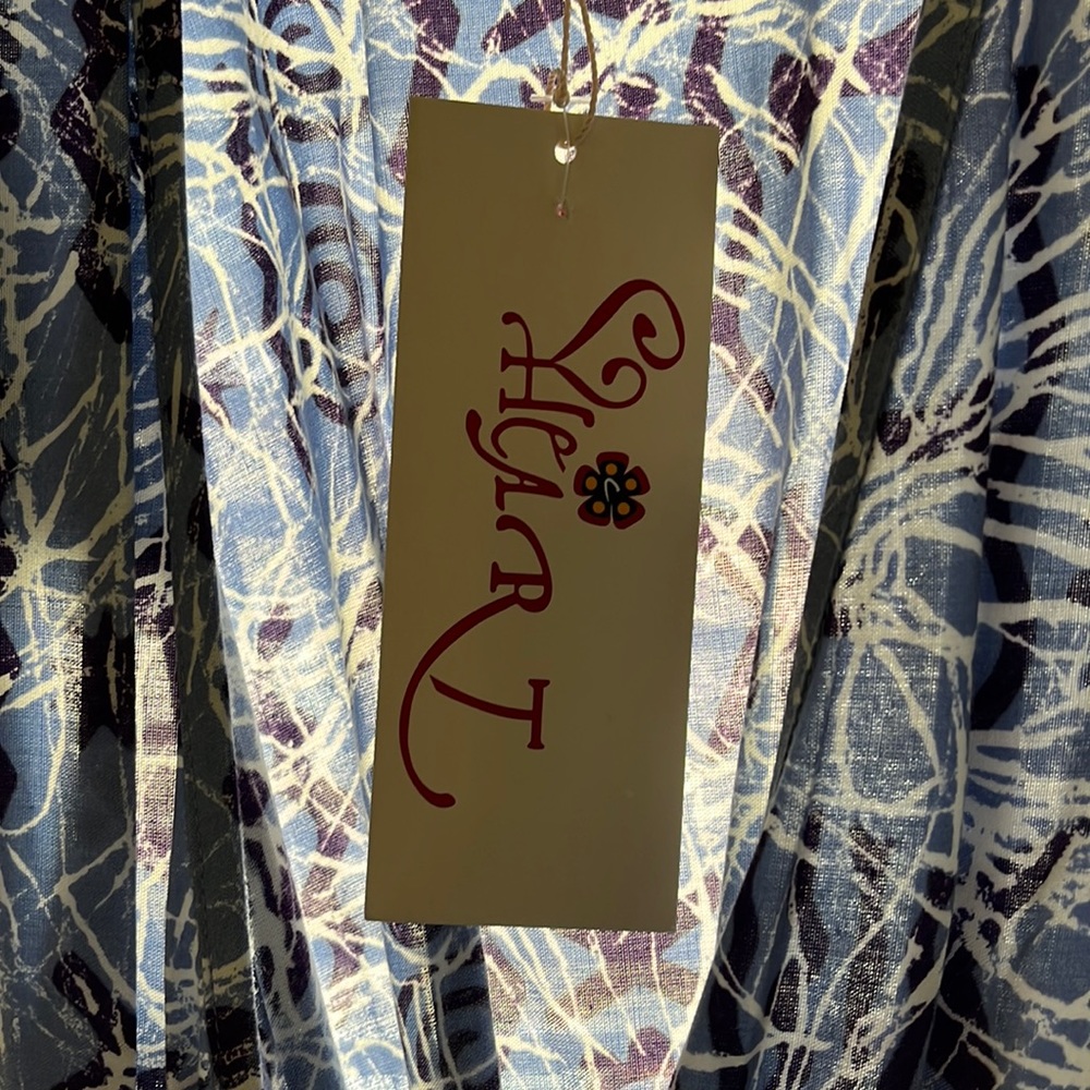🆕 NWT Ruffle wrap dress by Heart - Picture 6 of 10
